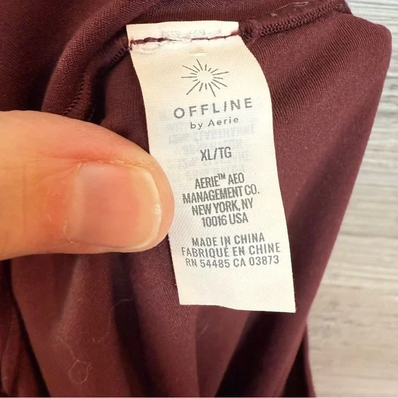 OFFLINE by Aerie Real Me High Waisted 7/8 Leggings - Picture 4 of 5